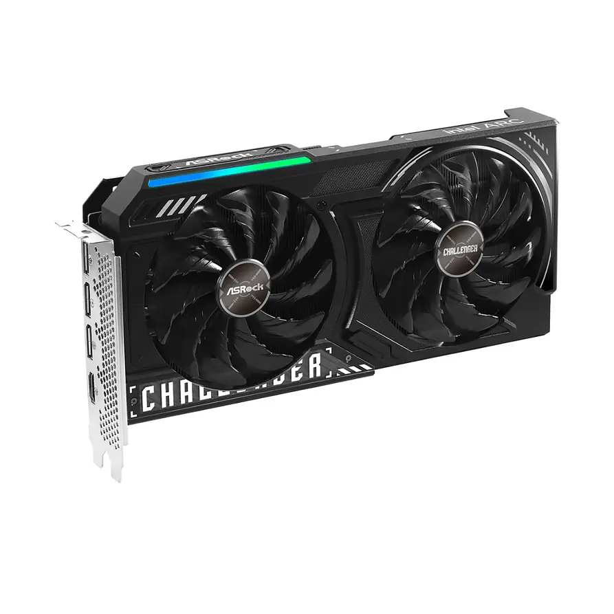 Tarjeta Gráfica ASRock Intel Arc B580 Challenger 12GB OC 2