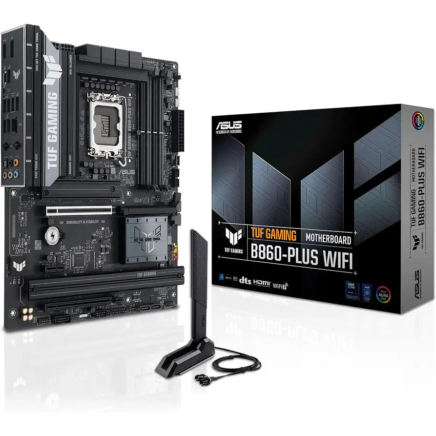 Placa Madre ASUS TUF GAMING B860-PLUS WIFI LGA1851 DDR5 WiFi 7 ATX 1
