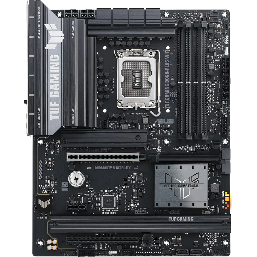 Placa Madre ASUS TUF GAMING B860-PLUS WIFI LGA1851 DDR5 WiFi 7 ATX 2