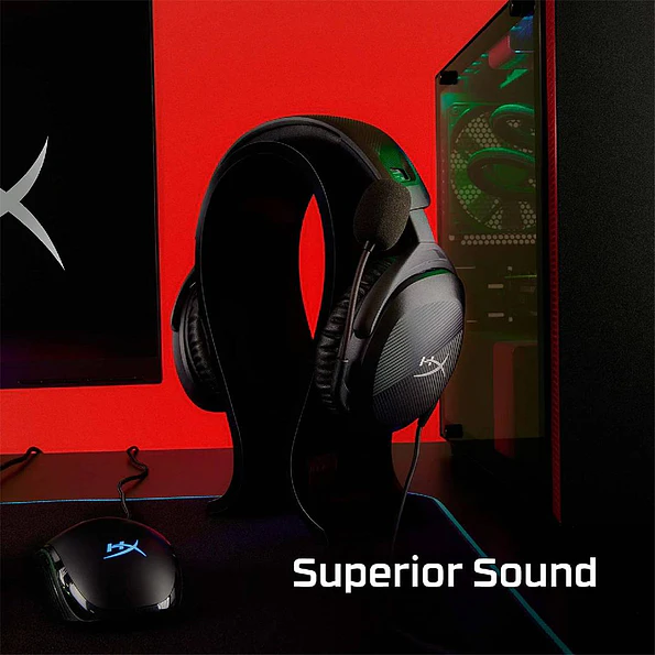 Audífonos Gamer HyperX Cloud Stinger 2 DTS X Spatial Audio Jack 3.5mm Negro 2