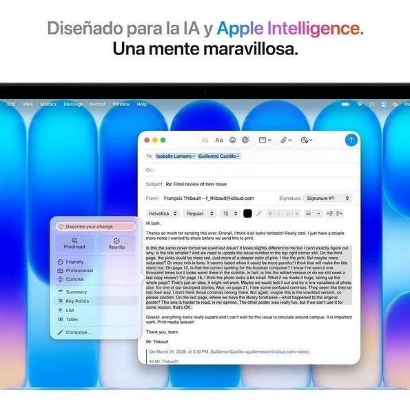 Apple MacBook Neo 13” Chip A18 Pro 8GB RAM 512GB SSD Índigo 5