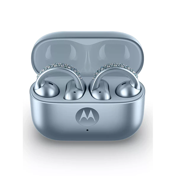 Audífonos Motorola Moto Buds Loop Bluetooth Ice Melt Swarovski 1