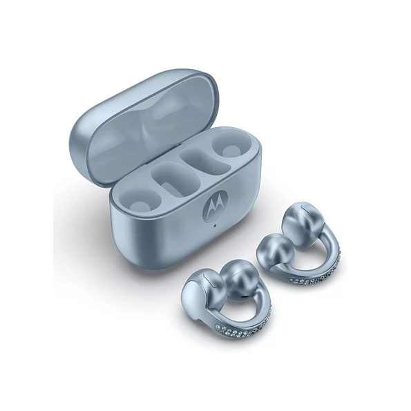 Audífonos Motorola Moto Buds Loop Bluetooth Ice Melt Swarovski 2