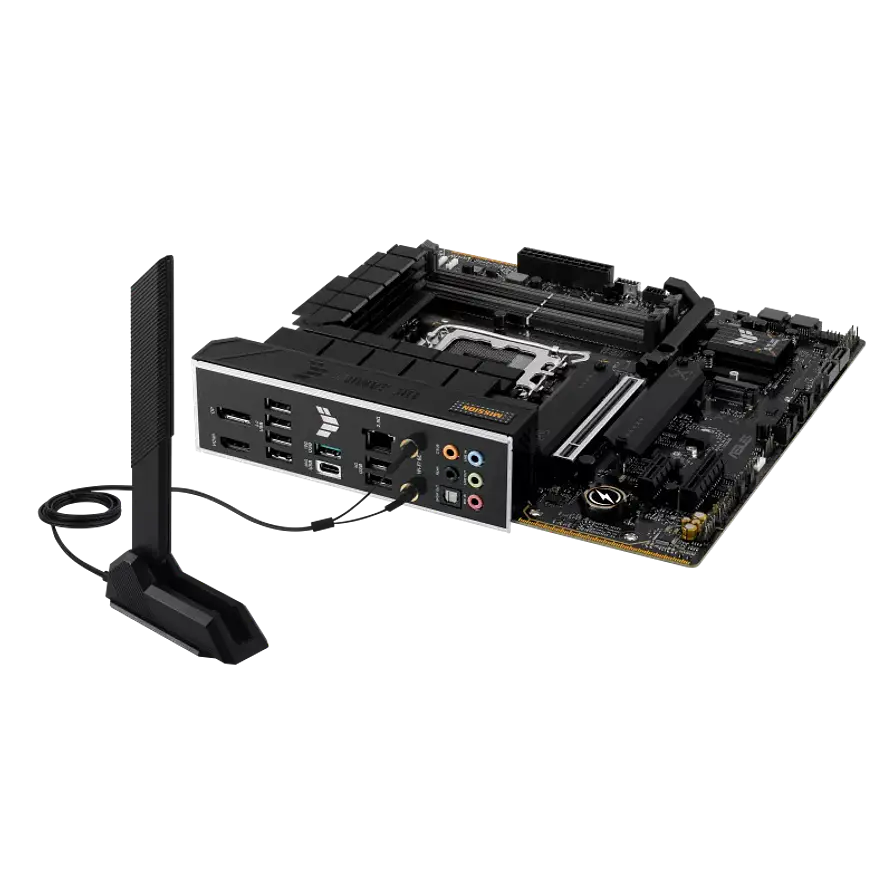 Placa Madre ASUS TUF GAMING B760M-PLUS WIFI II LGA1700 DDR5 MicroATX 5
