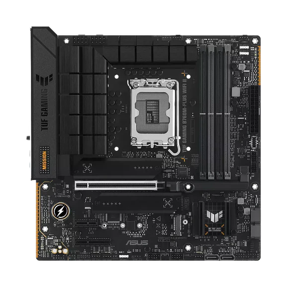 Placa Madre ASUS TUF GAMING B760M-PLUS WIFI II LGA1700 DDR5 MicroATX 1