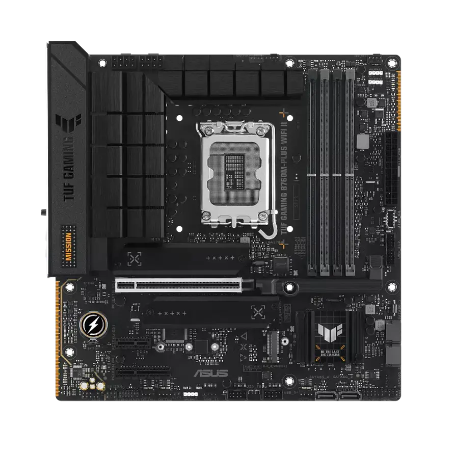 Placa Madre ASUS TUF GAMING B760M-PLUS WIFI II LGA1700 DDR5 MicroATX 1