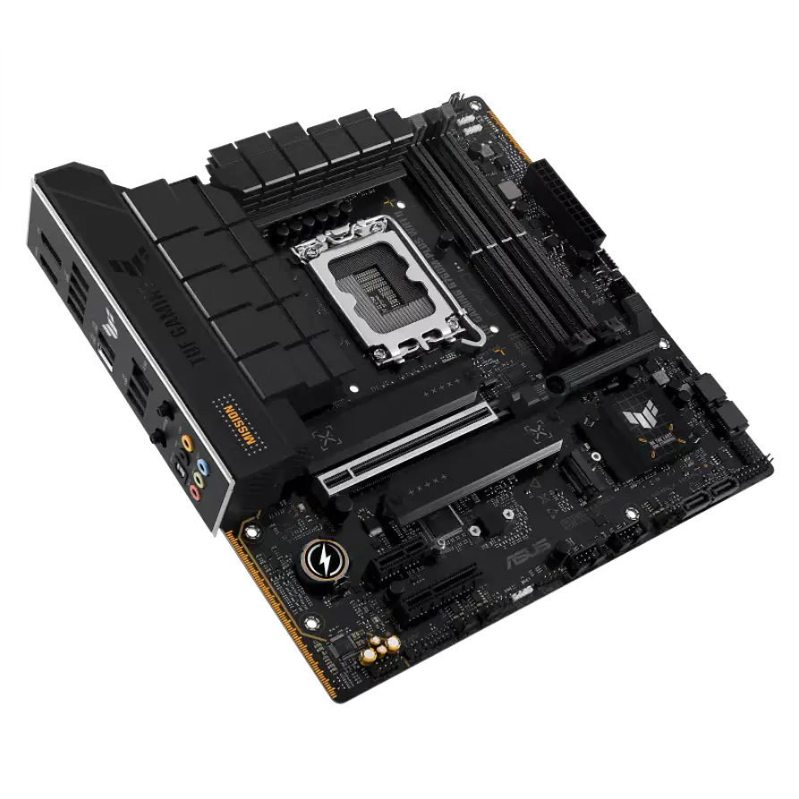 Placa Madre ASUS TUF GAMING B760M-PLUS WIFI II LGA1700 DDR5 MicroATX 4