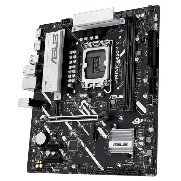 Placa Madre ASUS PRIME B860M-K LGA1851 DDR5 PCIe 5.0 Micro-ATX 3