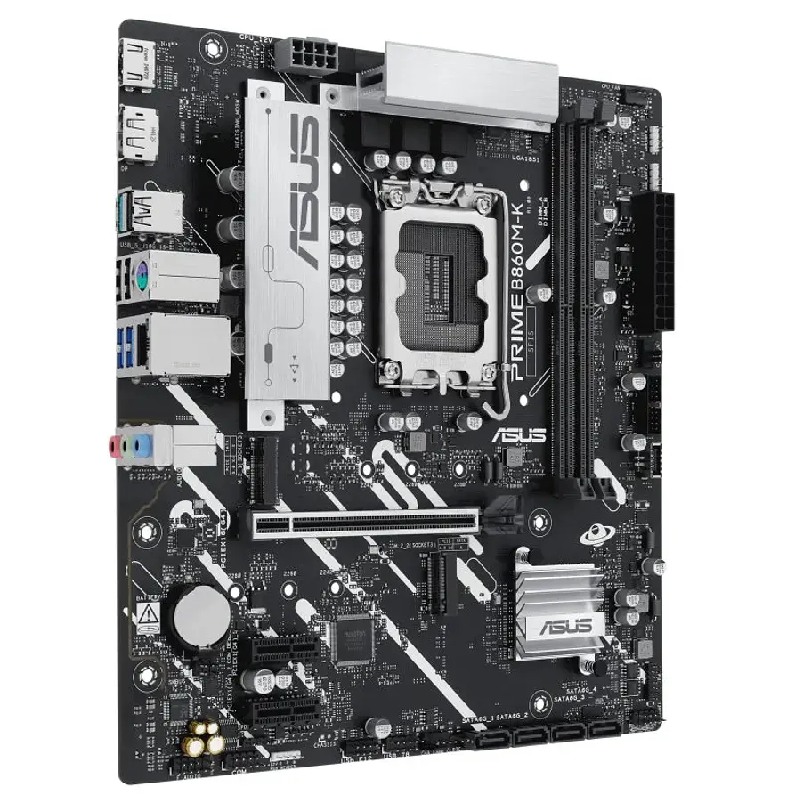 Placa Madre ASUS PRIME B860M-K LGA1851 DDR5 PCIe 5.0 Micro-ATX 4