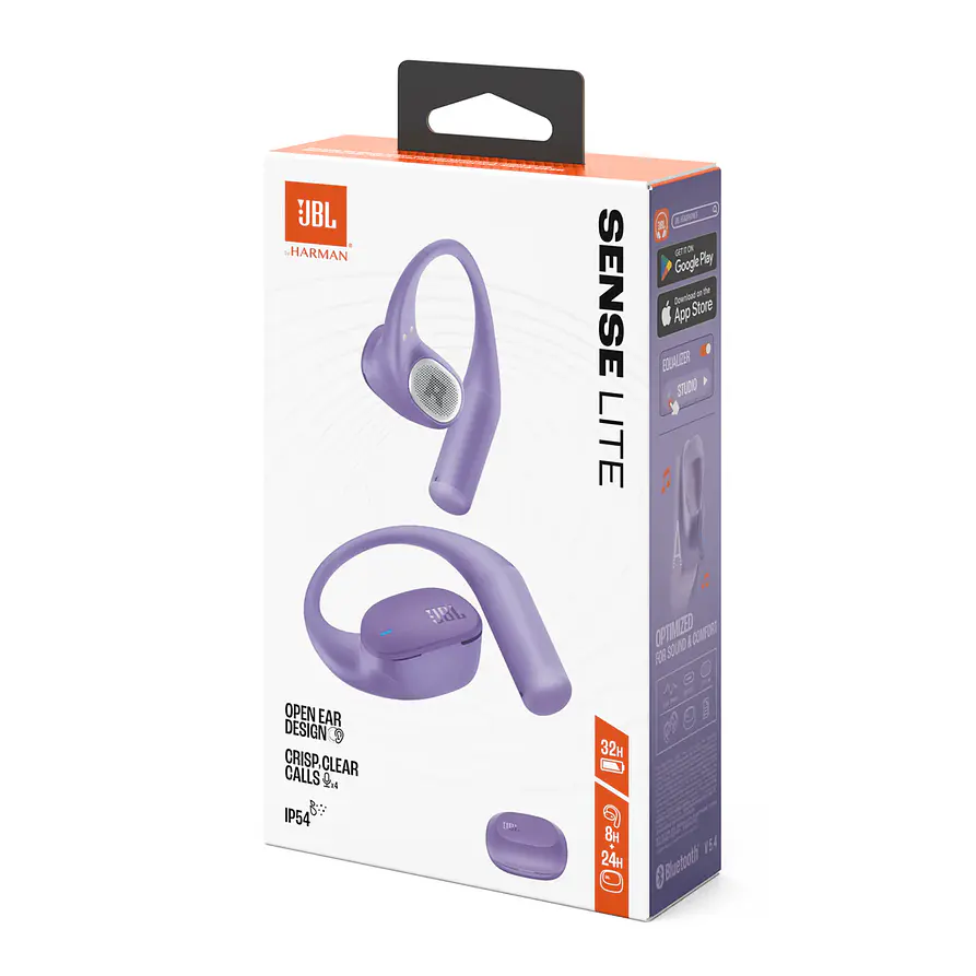 Audífonos JBL Sense Lite Purple Bluetooth TWS con JBL OpenSound 5