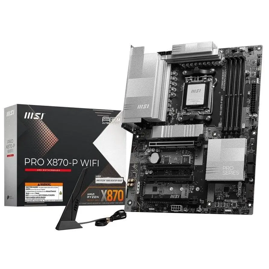 Placa Madre MSI PRO X870-P WIFI AM5 DDR5 WiFi 7 ATX 1
