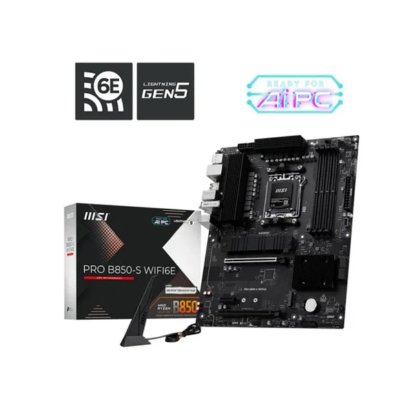 Placa Madre MSI PRO B850-S WIFI6E AM5 DDR5 ATX 1