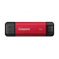 SSD Externo Kingston Dual Portable 1TB USB-C / USB-A - Miniatura 1