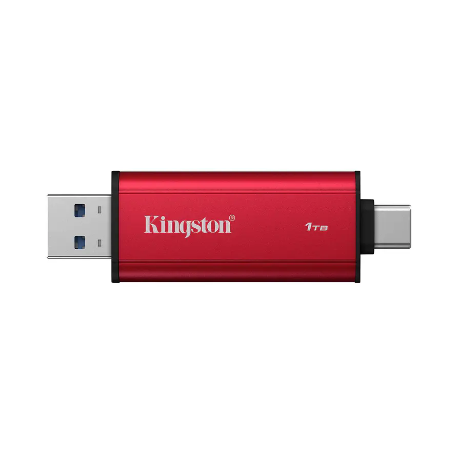 SSD Externo Kingston Dual Portable 1TB USB-C / USB-A 2