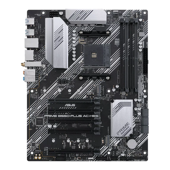 Placa Madre ASUS PRIME B550-PLUS AC-HES B550 AM4 ATX 2
