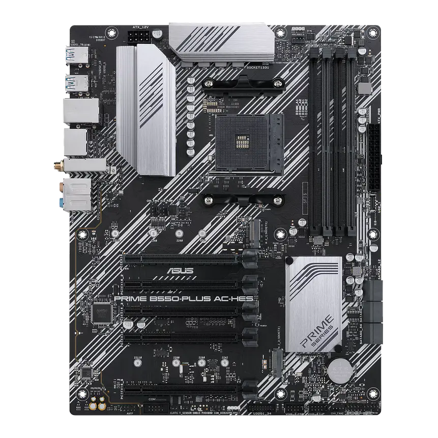 Placa Madre ASUS PRIME B550-PLUS AC-HES B550 AM4 ATX 2