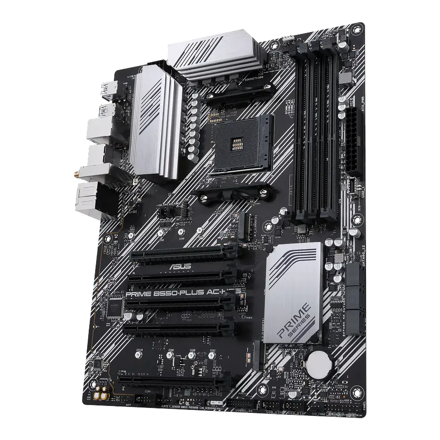 Placa Madre ASUS PRIME B550-PLUS AC-HES B550 AM4 ATX 3