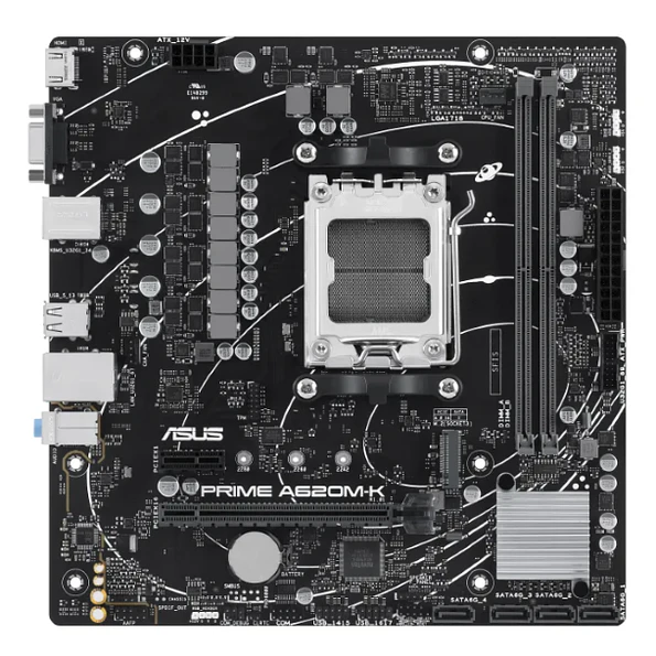 Placa Madre ASUS PRIME A620M-K AM5 DDR5 Micro ATX 2