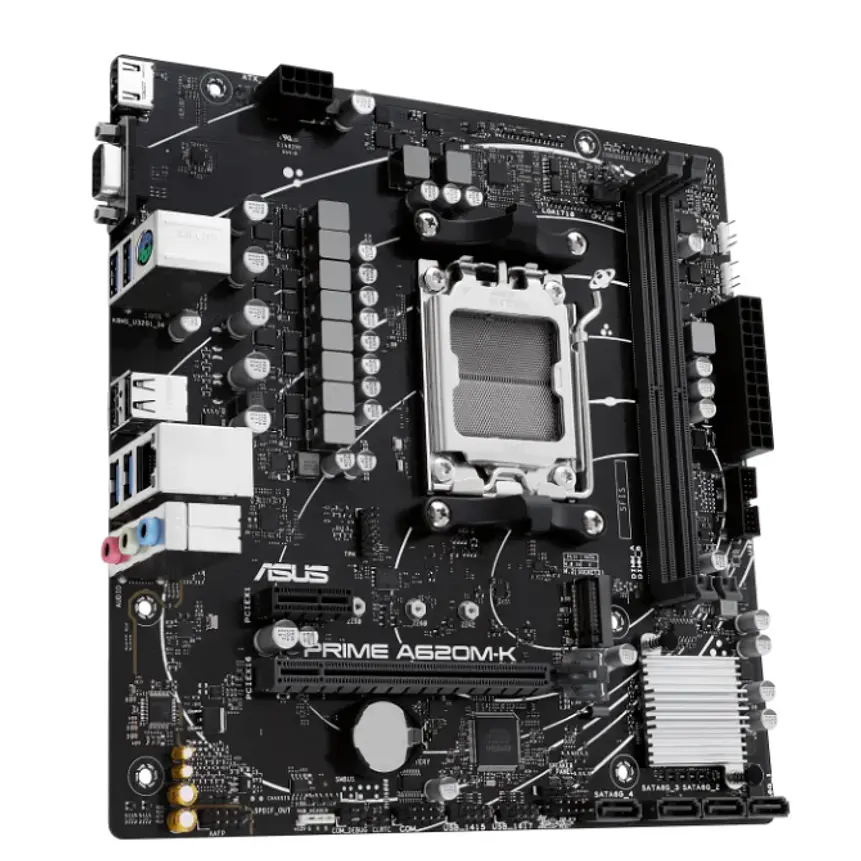 Placa Madre ASUS PRIME A620M-K AM5 DDR5 Micro ATX 3