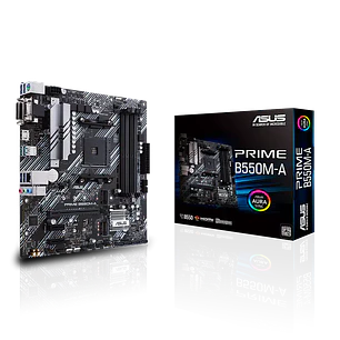 Placa Madre ASUS PRIME B550M-A AM4 B550 Micro ATX