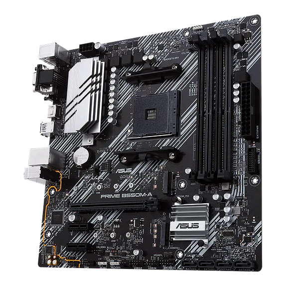 Placa Madre ASUS PRIME B550M-A AM4 B550 Micro ATX 3
