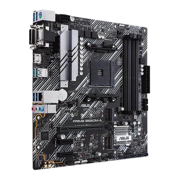 Placa Madre ASUS PRIME B550M-A AM4 B550 Micro ATX 4