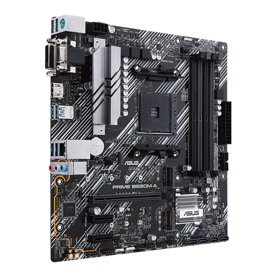 Placa Madre ASUS PRIME B550M-A AM4 B550 Micro ATX 4