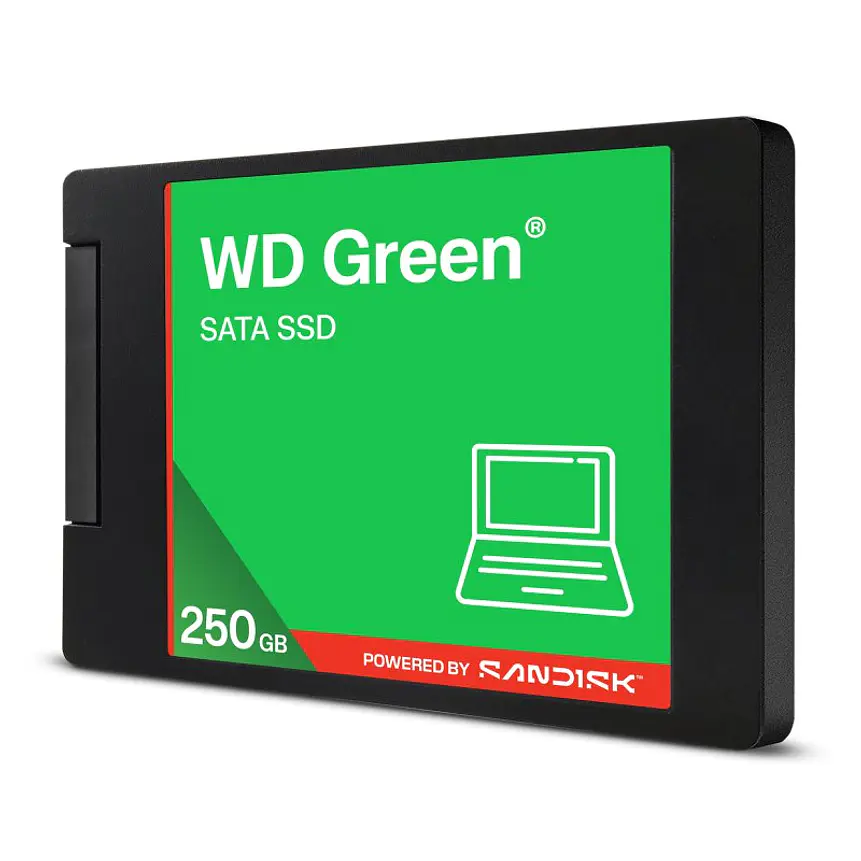 SSD Western Digital Green 250GB 2.5” SATA III 545MB/s 2