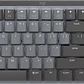 Teclado Mecánico Inalámbrico Logitech MX Mechanical Tactile Quiet Español Grafito - Miniatura 1