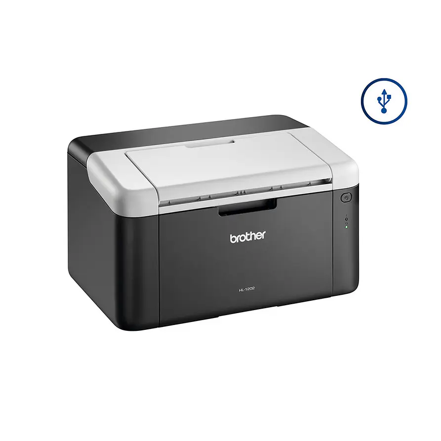 Impresora Brother HL-1202 Láser Monocromática 21 ppm 2