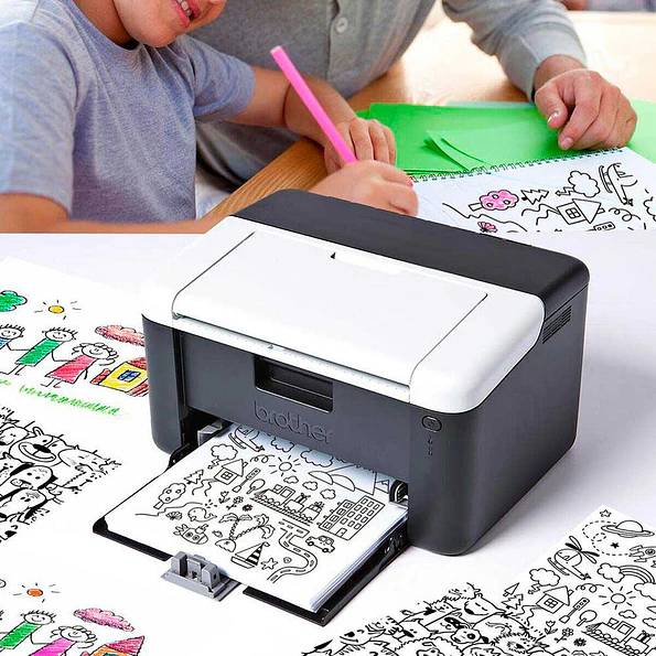 Impresora Brother HL-1202 Láser Monocromática 21 ppm 4