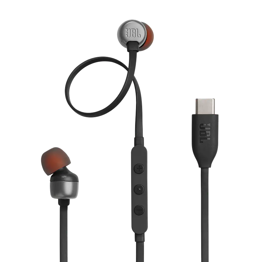 Auriculares JBL Tune 310C USB-C Negro con Pure Bass y Micrófono 1