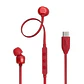 Audífonos JBL Tune 310C USB-C con Micrófono – Rojo - Miniatura 1