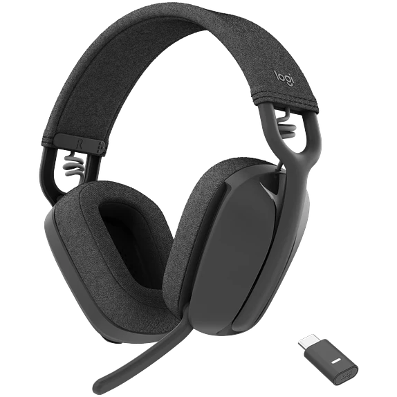 Audífonos Logitech Zone Vibe Wireless UC Negro 981-001198 1