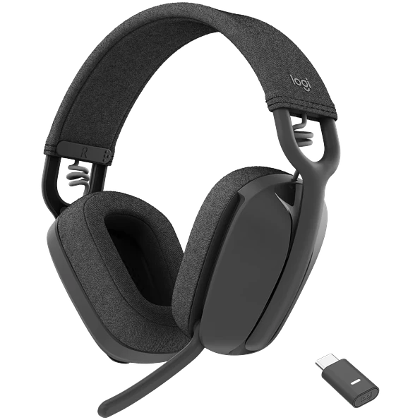 Audífonos Logitech Zone Vibe Wireless UC Negro 981-001198 1