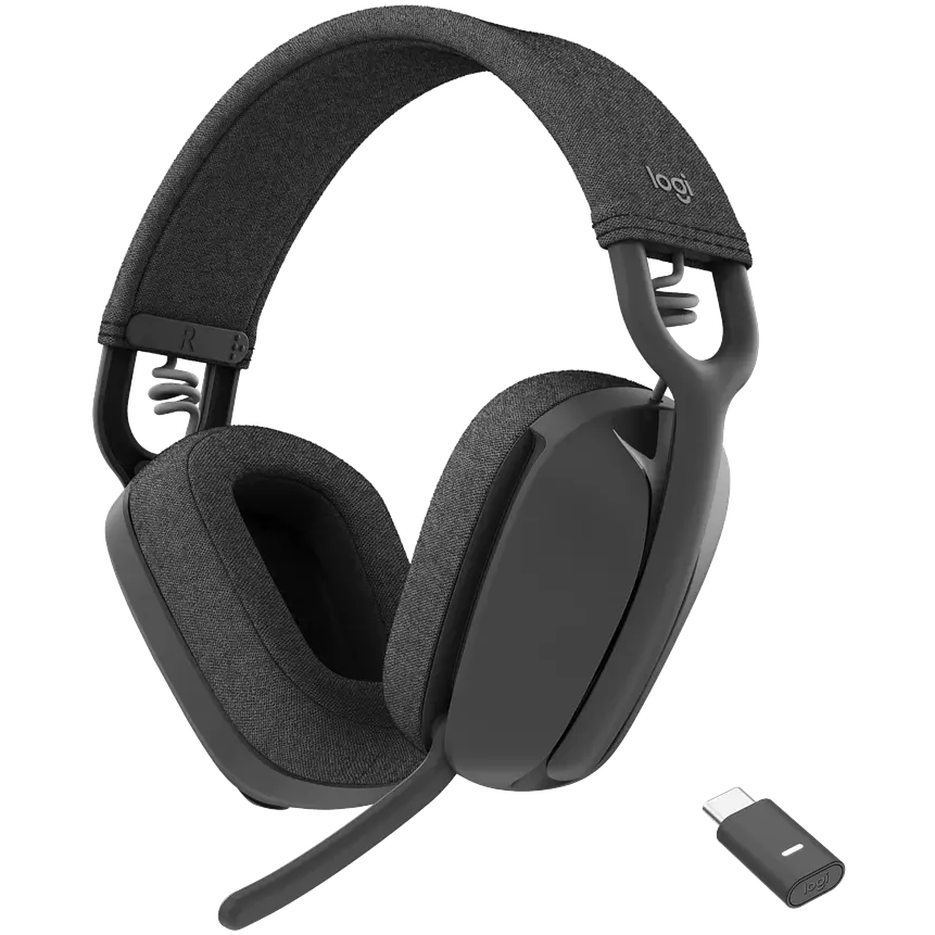 Audífonos Logitech Zone Vibe Wireless UC Negro 981-001198 1