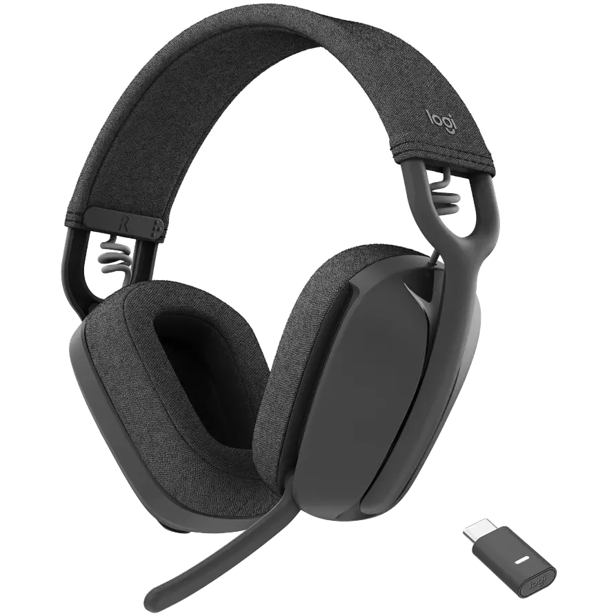 Audífonos Logitech Zone Vibe Wireless UC Negro 981-001198 1