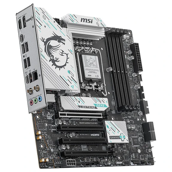 Placa Madre MSI B860M Gaming Plus WiFi DDR5 LGA1851 PCIe 5.0 3