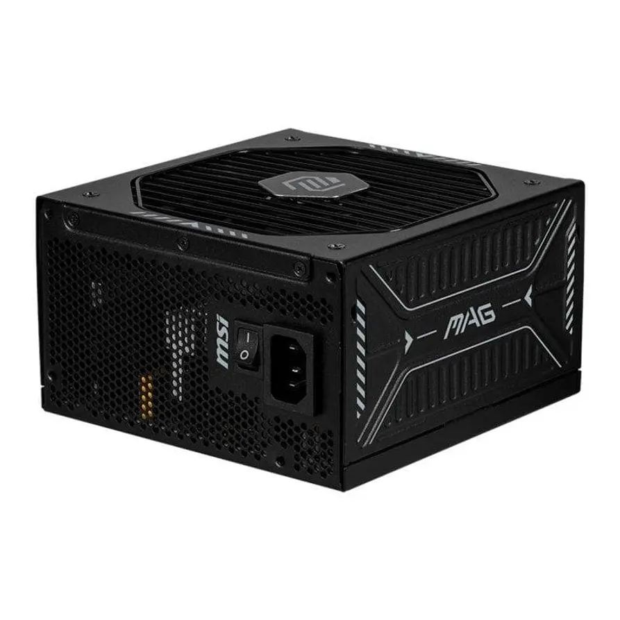 Fuente de Poder MSI MAG A1000GLS PCIE5 1000W 80 PLUS Gold ATX 3.1 2