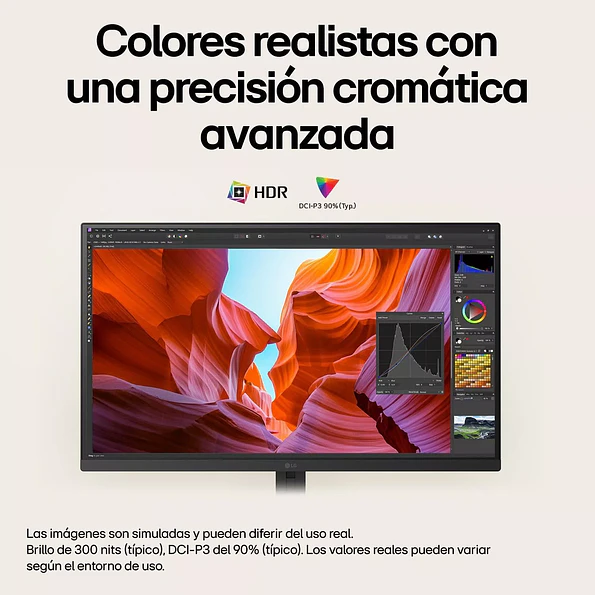 Monitor LG UltraFine U7 27U711B-B 27” 4K UHD IPS 60Hz HDR10 6