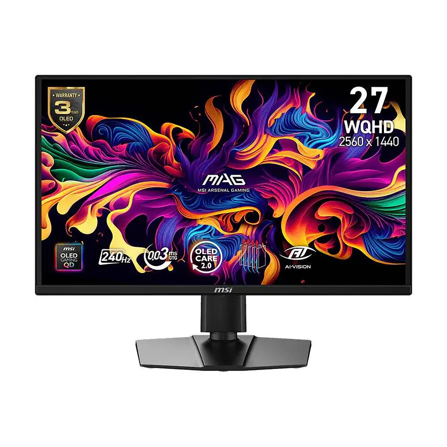 Monitor Gamer MSI MAG 272QP QD-OLED X24 27
