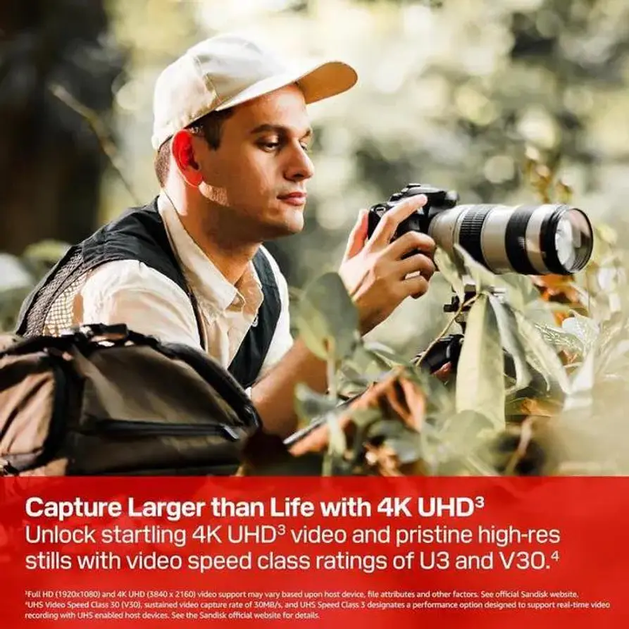 SanDisk Extreme PRO SDXC 128GB UHS-I U3 V30 3
