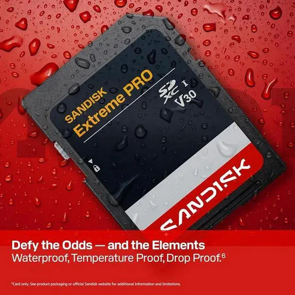 SanDisk Extreme PRO SDXC 128GB UHS-I U3 V30 4