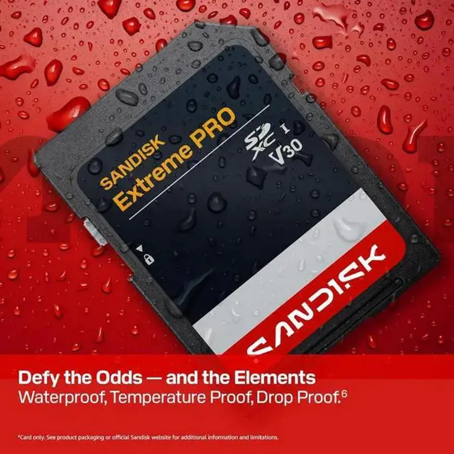 SanDisk Extreme PRO SDXC 128GB UHS-I U3 V30 4