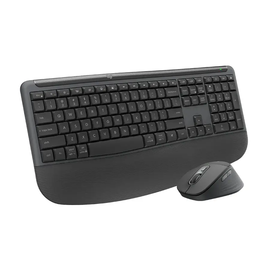 Kit Teclado y Mouse Inalámbrico Logitech Signature Comfort Plus MK880 Bluetooth 4000 DPI Español Negro 2
