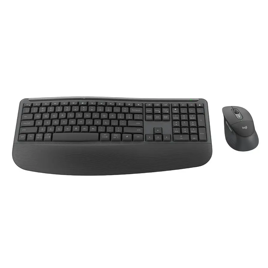 Kit Teclado y Mouse Inalámbrico Logitech Signature Comfort Plus MK880 Bluetooth 4000 DPI Español Negro 3