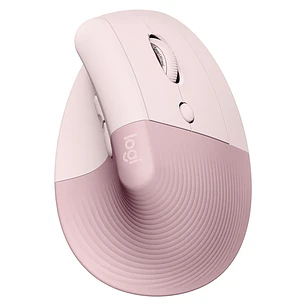 Logitech Lift Vertical Mouse Ergonómico Inalámbrico Rose