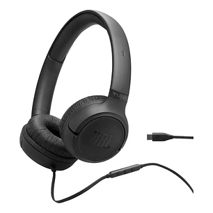 Audífonos JBL Tune 530C USB-C con Micrófono Negro