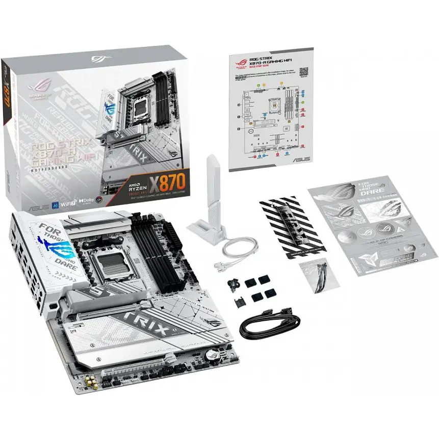 ASUS ROG Strix X870-A Gaming WiFi AM5 DDR5 WiFi 7 4