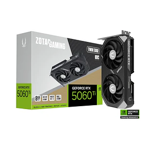 Tarjeta de Video Zotac GAMING GeForce RTX 5060 Ti 8GB GDDR7 Twin Edge OC
